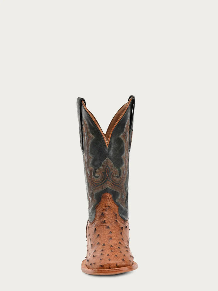 Corral Tan-Olive Ostrich Men's Boots