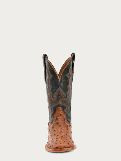 Corral Tan-Olive Ostrich Men's Boots