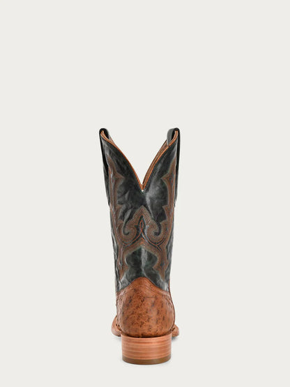 Corral Tan-Olive Ostrich Men's Boots