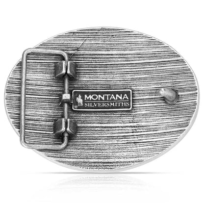 Desert Moon Cactus Attitude Buckle