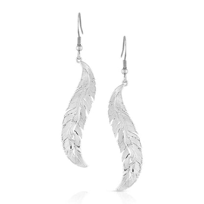 Breaking Trail Feather Earrings