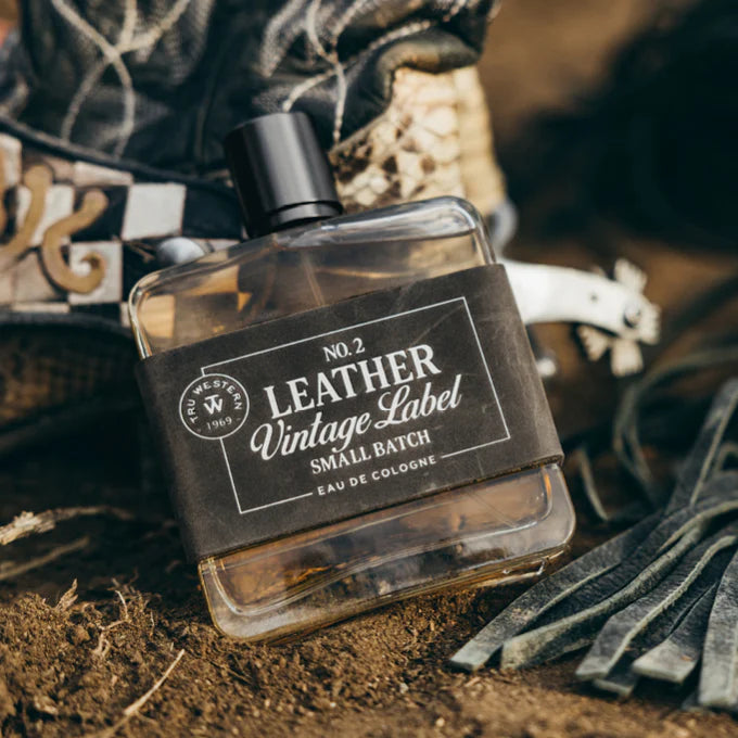 Tru Western Leather No. 2 Vintage Label