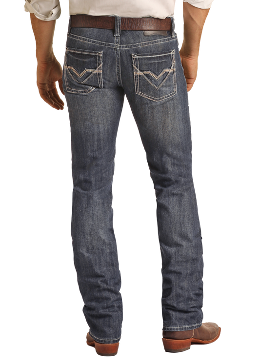 Rock & Roll Denim Regular Fit Stackable Bootcut Jeans