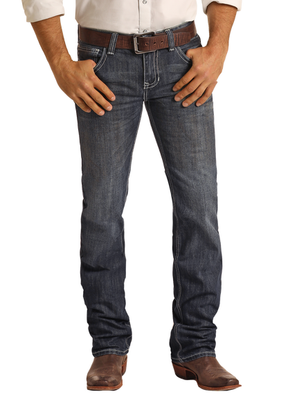 Rock & Roll Denim Regular Fit Stackable Bootcut Jeans