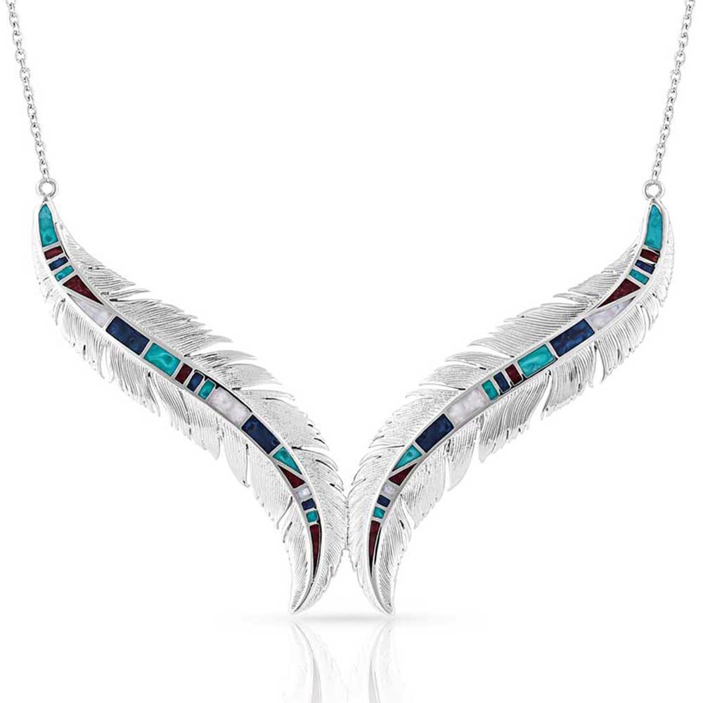 Breaking Trail Feather Necklace