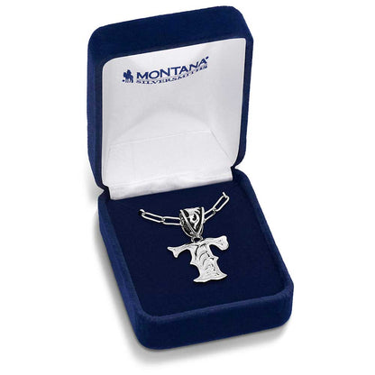 Western Initial Necklace - style T