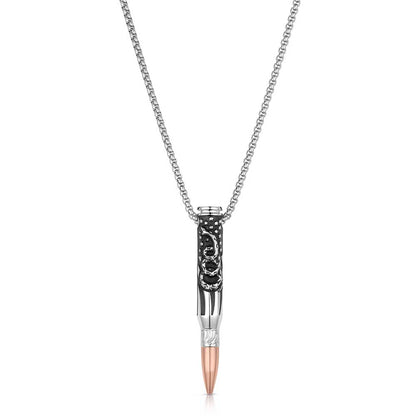 We the People Rifle Bullet Necklace
