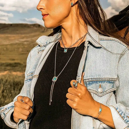 Turquoise Glam Necklace