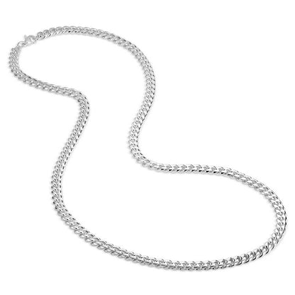 Frosted Luster Chain Necklace