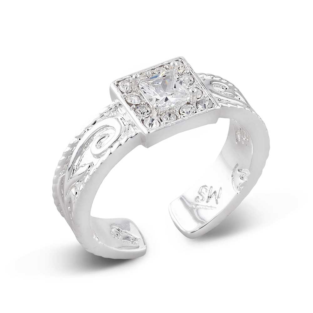 Desert Whirl Engraved Ring