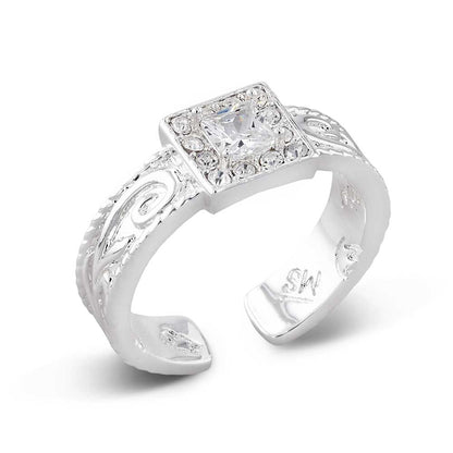 Desert Whirl Engraved Ring
