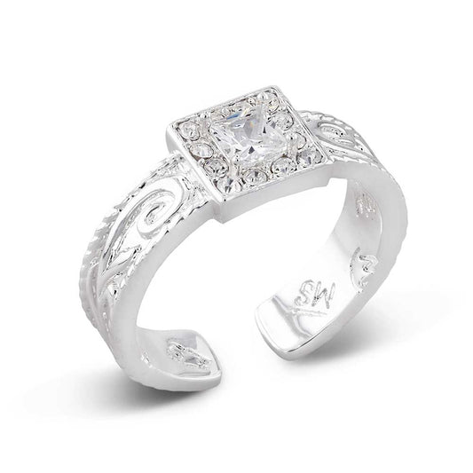 Desert Whirl Engraved Ring