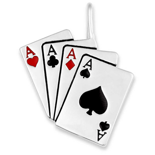 Four of a Kind Hat Clip