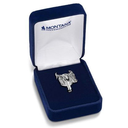 Buffalo Skull Hat Clip