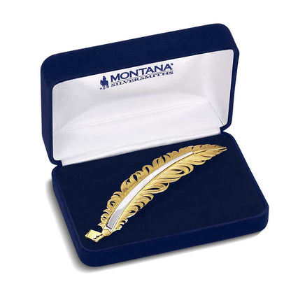 Golden Hat Feather