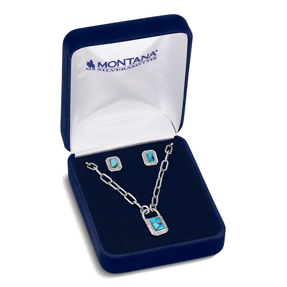 Turquoise Glam Jewelry Set