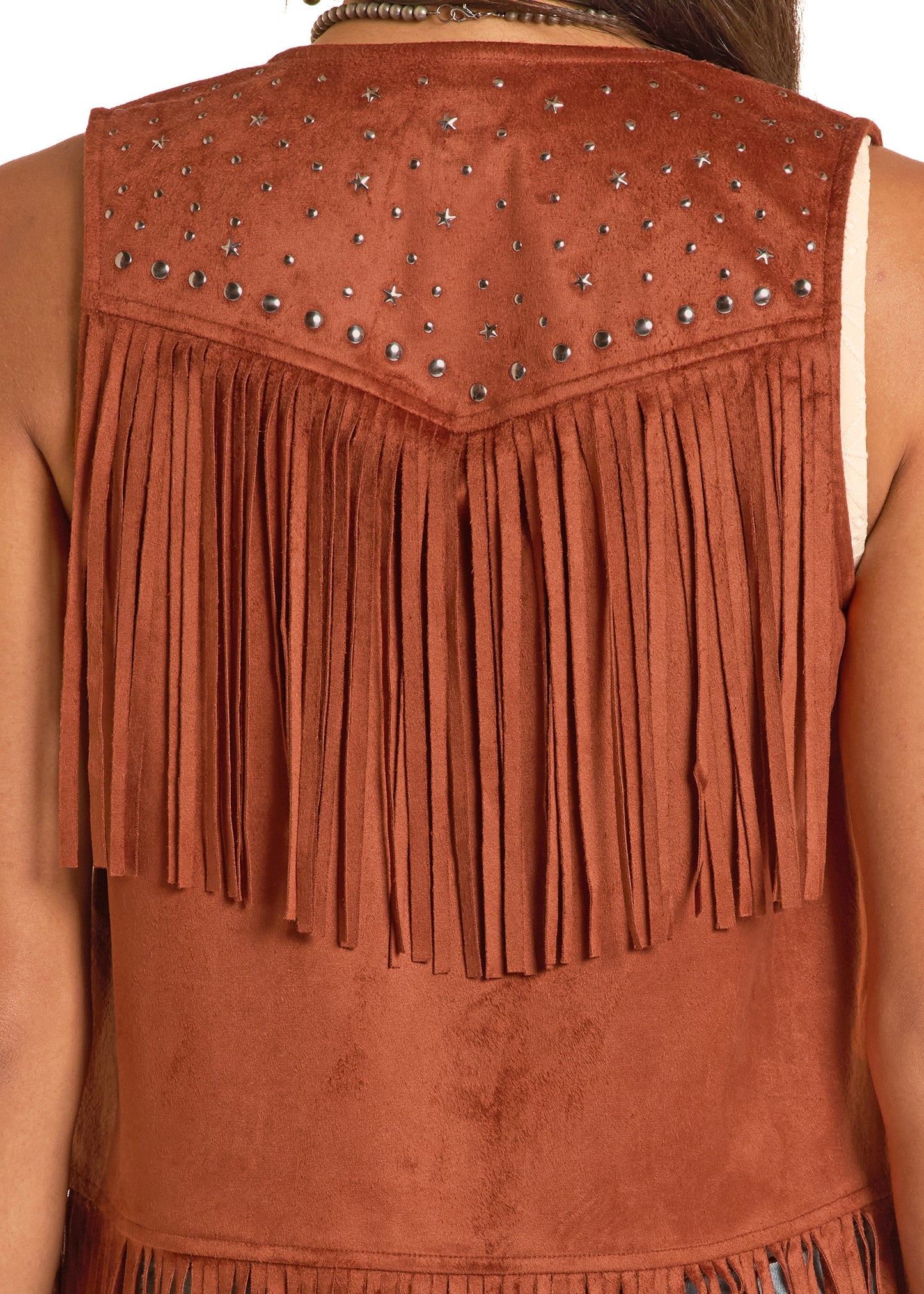 R&RD Studded Vest Rust