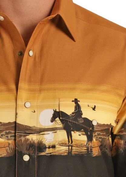 Panhandle Slim Sunset Border Shirt